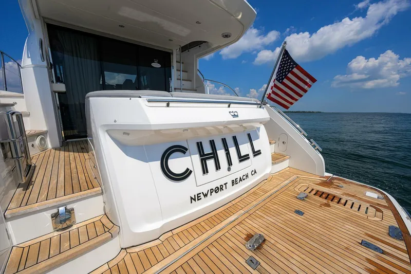 Slide: The Image of Princess F49 Chill- Sim Platform 2018 Princess 49 Flybridge Chill - 5589889