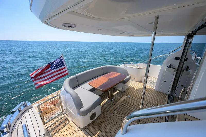 Slide: The Image of Princess F49 Chill- Cockpit 2018 Princess 49 Flybridge Chill - 5589891