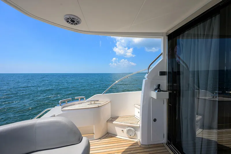 Slide: The Image of Princess F49 Chill- Cockpit 2018 Princess 49 Flybridge Chill - 5589894