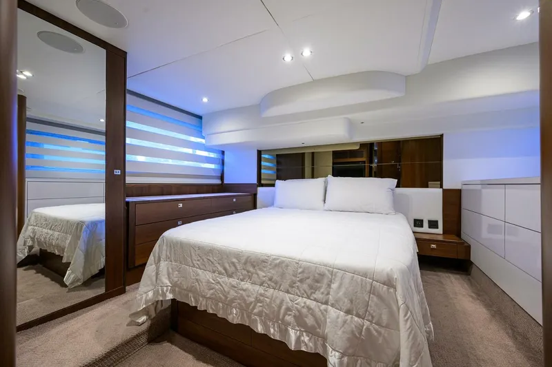 Slide: The Image of Princess F49 Chill- Master Stateroom 2018 Princess 49 Flybridge Chill - 5590068