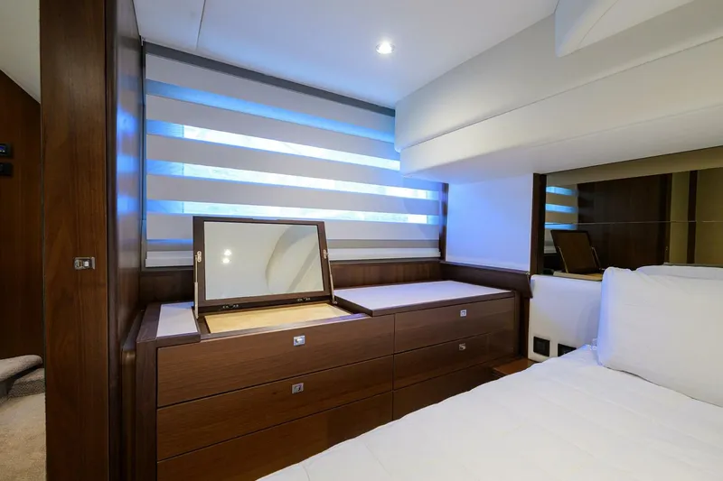 Slide: The Image of Princess F49 Chill- Master Stateroom 2018 Princess 49 Flybridge Chill - 5590073