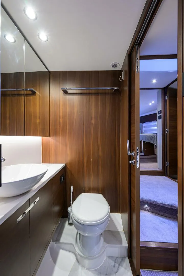 Slide: The Image of Princess F49 Chill- Master Stateroom Head 2018 Princess 49 Flybridge Chill - 5590078