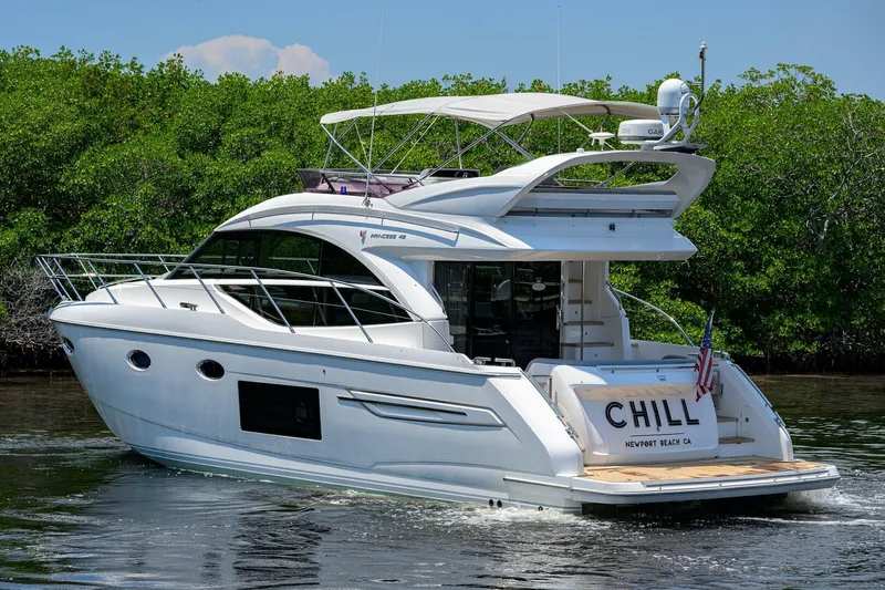 Slide: The Image of Princess F49 Chill- Profile 2018 Princess 49 Flybridge Chill - 5589884