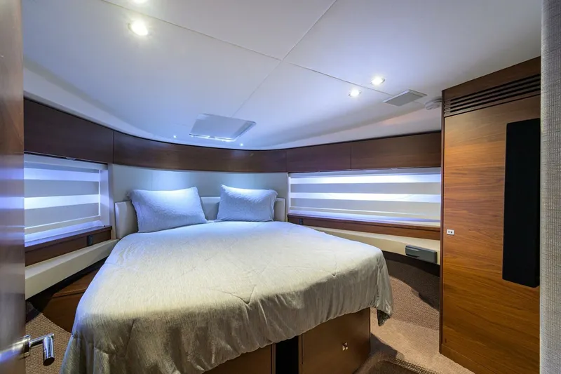 Slide: The Image of Princess F49 Chill- Forward Stateroom 2018 Princess 49 Flybridge Chill - 5590126