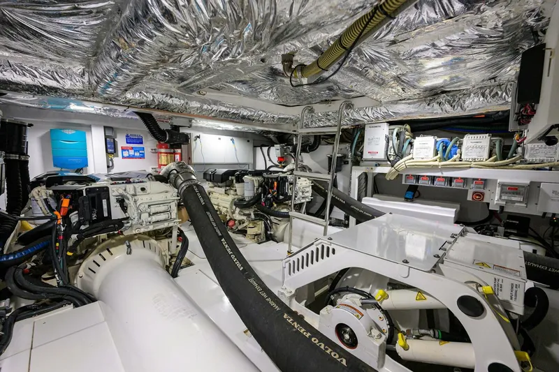 Slide: The Image of Princess F49 Chill- Engine Room 2018 Princess 49 Flybridge Chill - 5590144