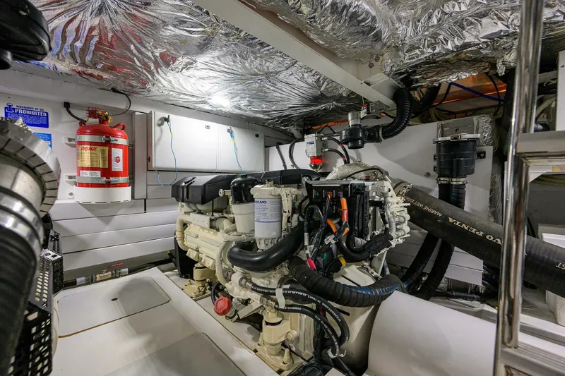 Slide: The Image of Princess F49 Chill- Engine Room 2018 Princess 49 Flybridge Chill - 5590145