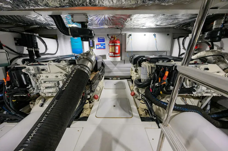 Slide: The Image of Princess F49 Chill- Engine Room 2018 Princess 49 Flybridge Chill - 5590150