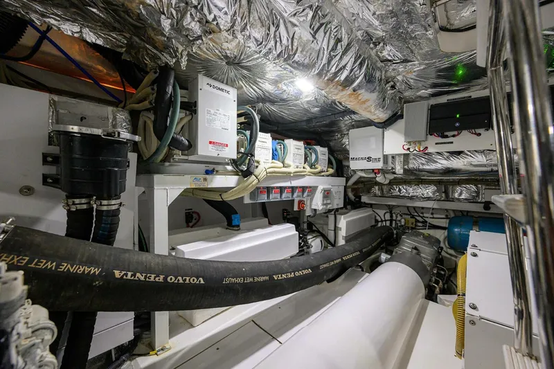 Slide: The Image of Princess F49 Chill- Engine Room 2018 Princess 49 Flybridge Chill - 5590153