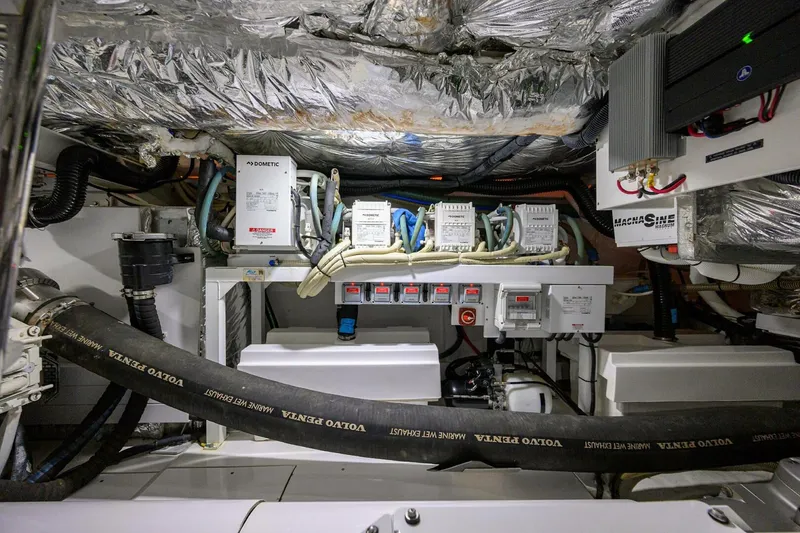 Slide: The Image of Princess F49 Chill- Engine Room 2018 Princess 49 Flybridge Chill - 5590162