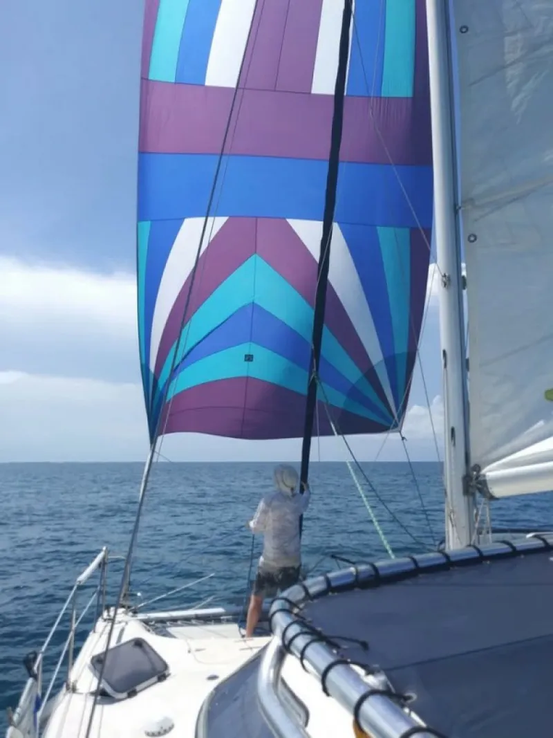 Slide: The Image of Used Sail Catamaran for sale 1992 SOLARIS Sunstar 32 - MARI ROSE - 5590205