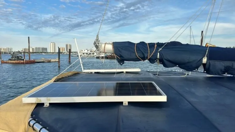 Slide: The Image of Used Sail Catamaran for sale 1992 SOLARIS Sunstar 32 - MARI ROSE - 5590204