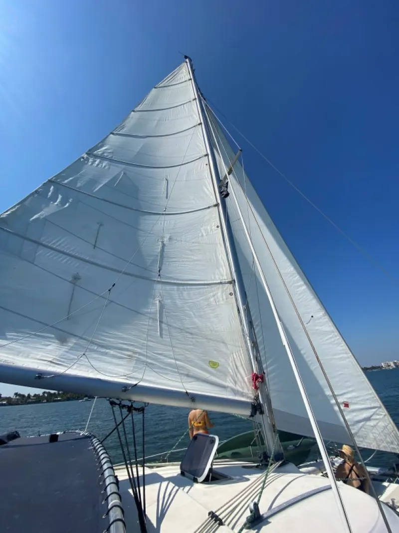 Slide: The Image of Used Sail Catamaran for sale 1992 SOLARIS Sunstar 32 - MARI ROSE - 5590212