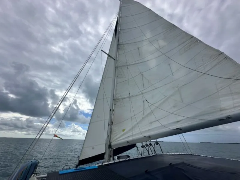 Slide: The Image of Used Sail Catamaran for sale 1992 SOLARIS Sunstar 32 - MARI ROSE - 5590215