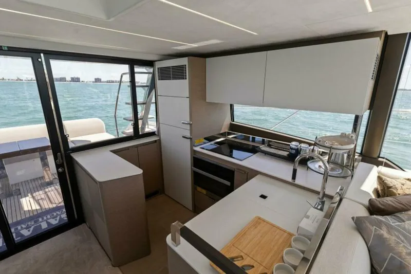 Slide: The Image of 2022 59 Prestige Flybridge - How Sweet It Its - Galley - 5592129