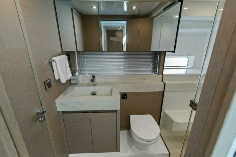 Slide: The Image of 2022 59 Prestige Flybridge - How Sweet It Its - VIP Head - 5592155