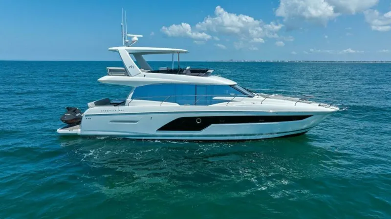 Slide: The Image of 2022 59 Prestige Flybridge - How Sweet It Its - Profile - 5592183