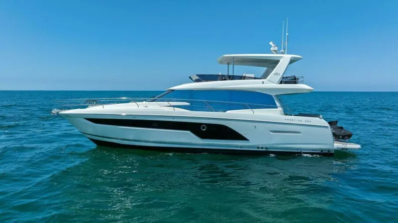 Slide: The Image of 2022 59 Prestige Flybridge - How Sweet It Its - Profile - 5592184