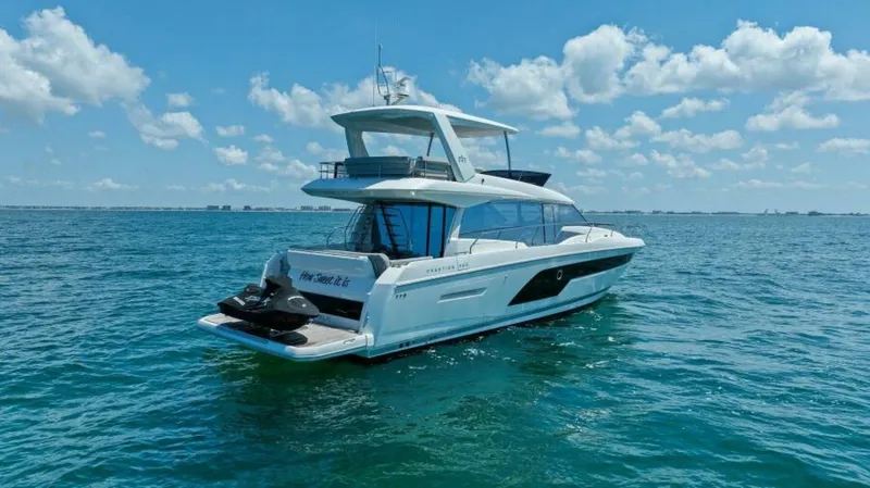 Slide: The Image of 2022 59 Prestige Flybridge - How Sweet It Its - Profile - 5592188