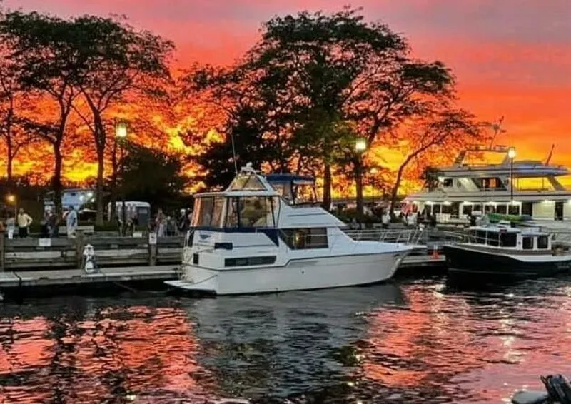 The Image of Sea Delivery Sunset In Newburyport - 5599948
