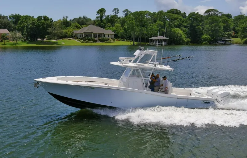 Slide: The Image of 2020 Invincible 39 Open Fisherman Exterior Profiles (6) - 5598247
