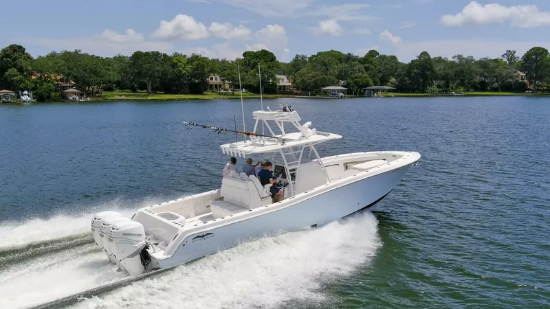 Slide: The Image of 2020 Invincible 39 Open Fisherman Exterior Profiles (8) - 5598250