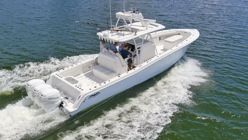 Slide: The Image of 2020 Invincible 39 Open Fisherman Exterior Profiles (10) - 5598254