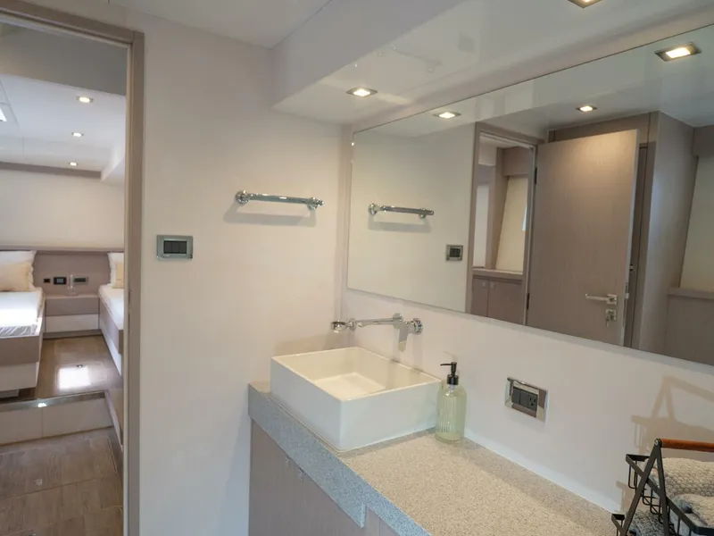 Slide: The Image of Alva OE 54 VIP Ensuite Vanity Ocean Eco 54 VIP ensuite vanity with sink and cabinetry - 5603824