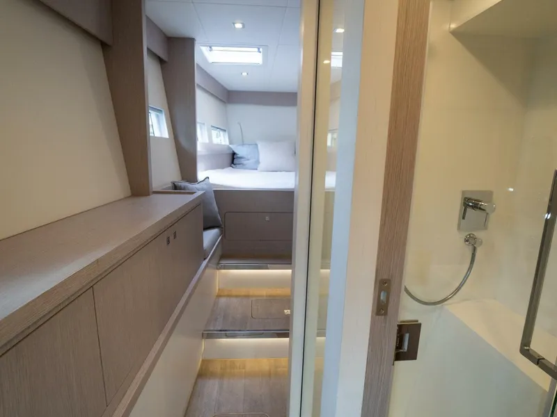 Slide: The Image of Alva OE 54 Port Forward Shower Ocean Eco 54 port forward ensuite shower with modern fixtures - 5603814