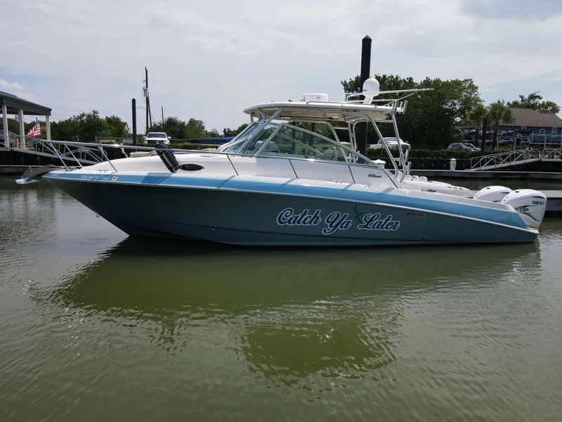 Slide: The Image of 2009 Wellcraft 340 Coastal "Catch Ya Later" - 5601225