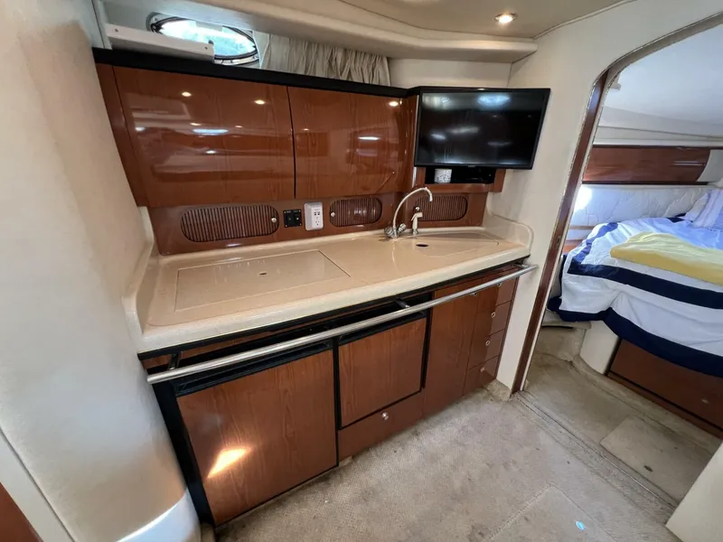 Slide: The Image of 2002 Sea Ray 360 Salon/Galley looking to Port - 5645779