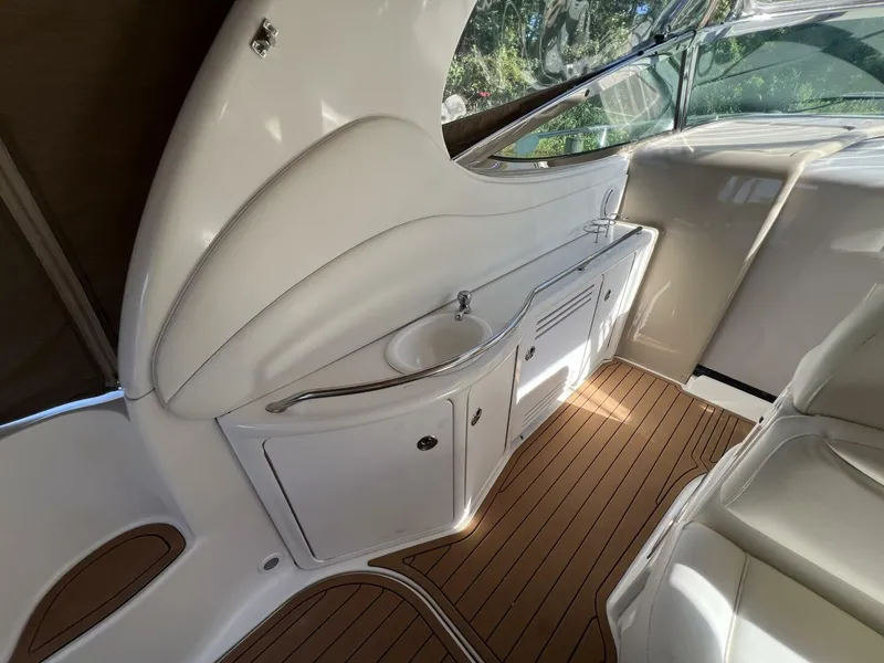 Slide: The Image of 2002 Sea Ray 360 Sundancer Port side Wet Bar - 5645765