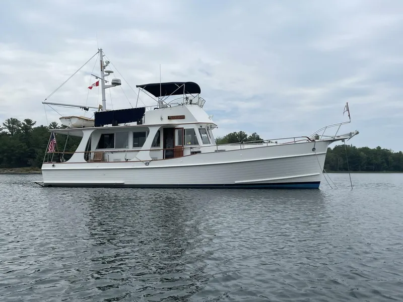 Slide: The Image of 42' Grand Banks starboard profile - 5615601