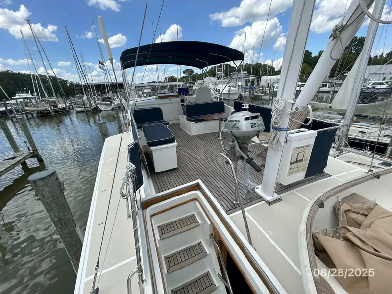 Slide: The Image of 42' Grand Banks flybridge forward1 - 5614218