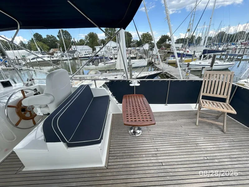 Slide: The Image of 42' Grand Banks flybridge starboard - 5614225