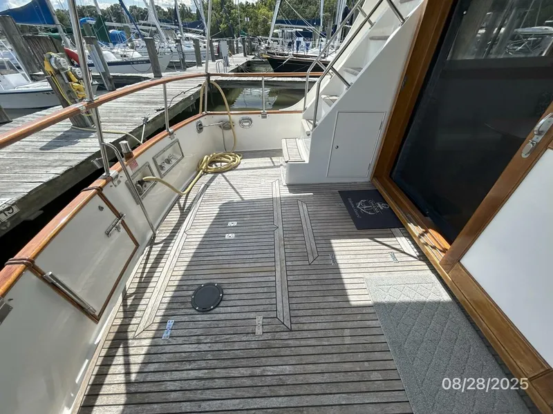 Slide: The Image of 42' Grand Banks aftdeck port - 5614207