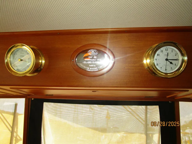 Slide: The Image of 42' Grand Banks lower hlem overhead electronics2 - 5615574