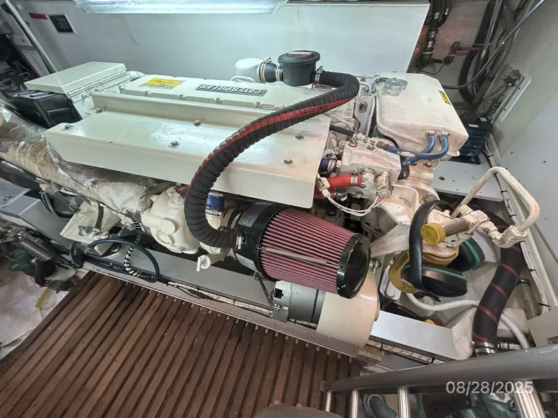 Slide: The Image of 42' Grand Banks port main engine - 5615586