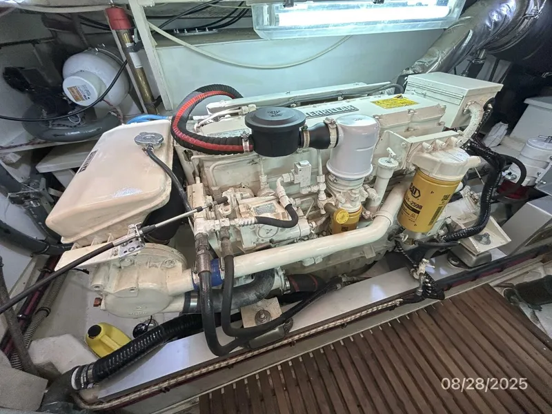 Slide: The Image of 42' Grand Banks starboard main engine - 5615600