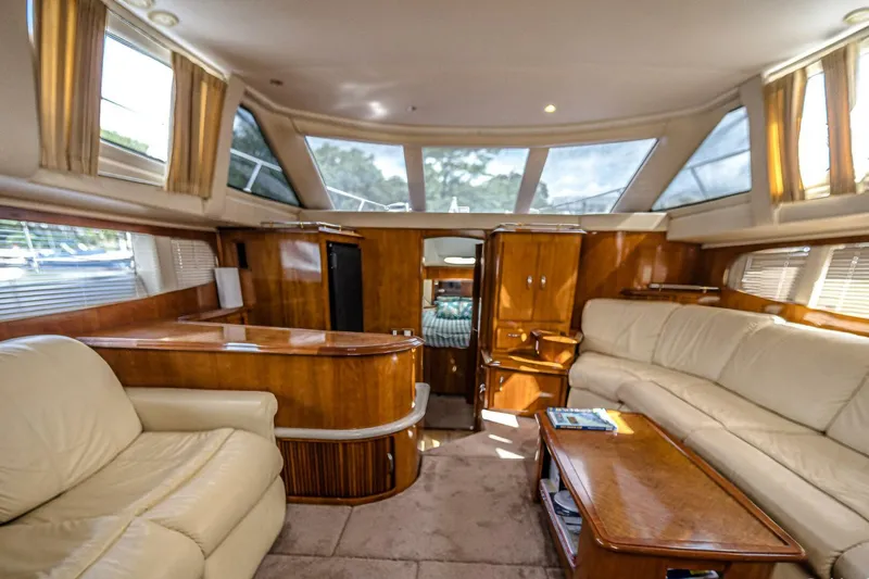 Slide: The Image of Carver 444 Cockpit Motor Yacht 2003 - 5607813