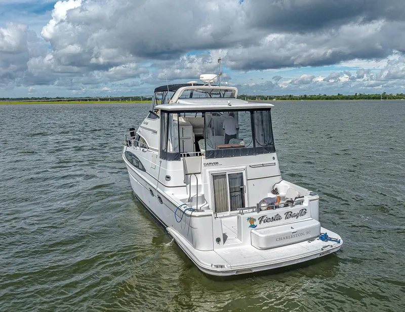 Slide: The Image of Carver 444 Cockpit Motor Yacht 2003 - 5607793