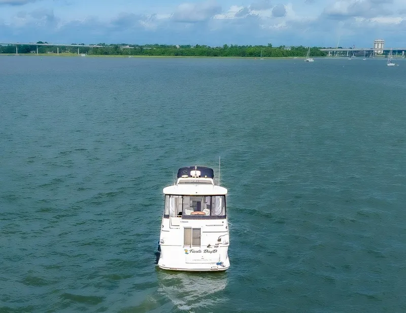 Slide: The Image of Carver 444 Cockpit Motor Yacht 2003 - 5607849