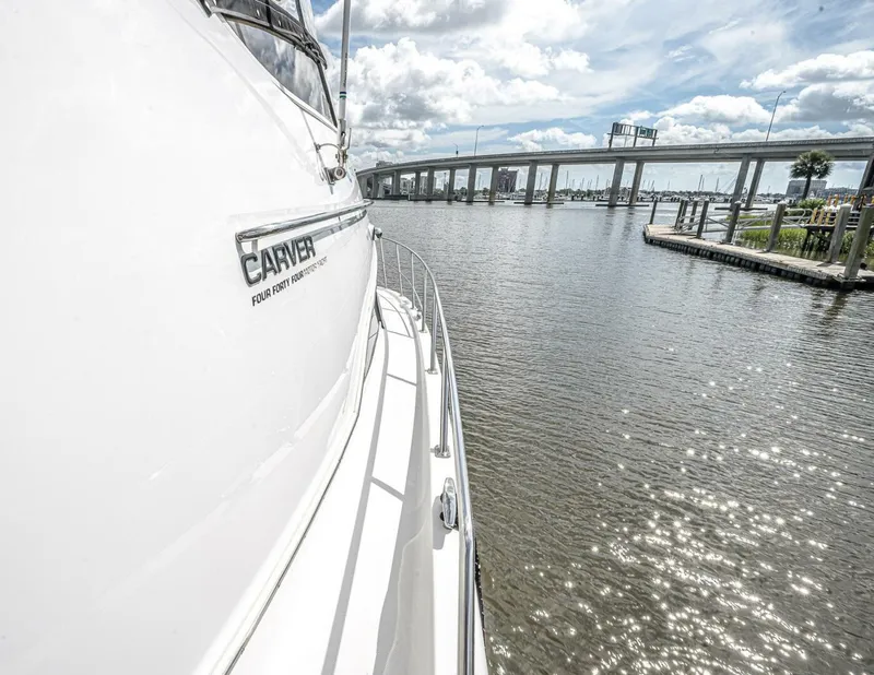 Slide: The Image of Carver 444 Cockpit Motor Yacht 2003 - 5607852