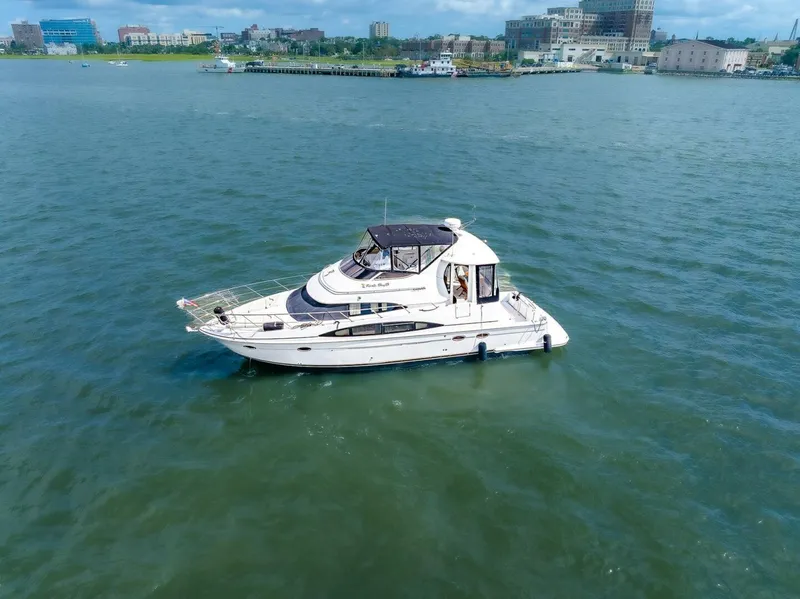 Slide: The Image of Carver 444 Cockpit Motor Yacht 2003 - 5607856