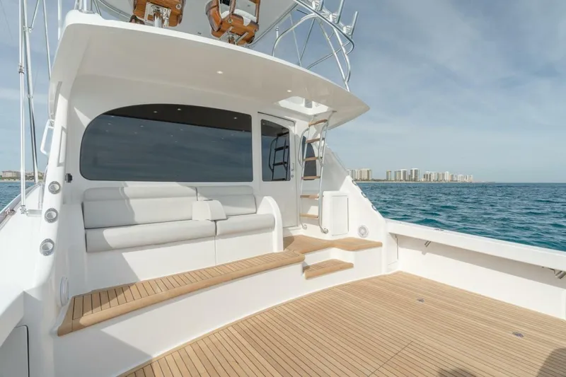 Slide: The Image of Viking 54 Convertible - Mezzanine and Cockpit 2026 Viking 54 Convertible - 5608443