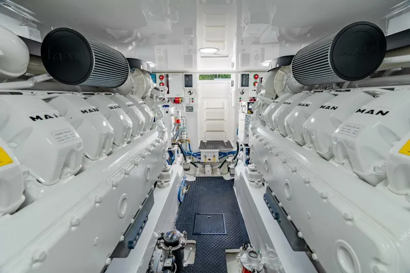 Slide: The Image of Viking 54 Convertible - Engine Room 2026 Viking 54 Convertible - 5608431