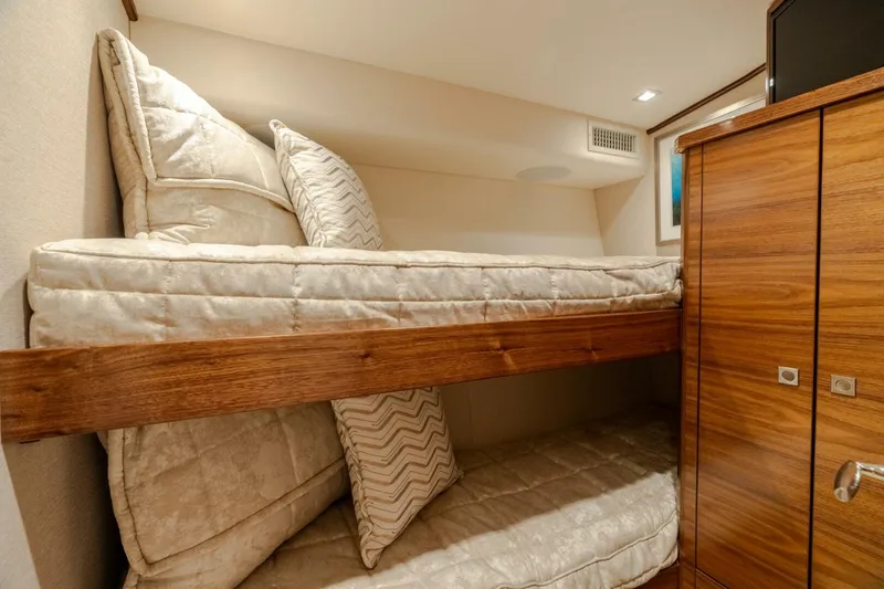 Slide: The Image of Viking 68 Convertible - Bunk Stateroom 2026 Viking 68 Convertible - 5609399