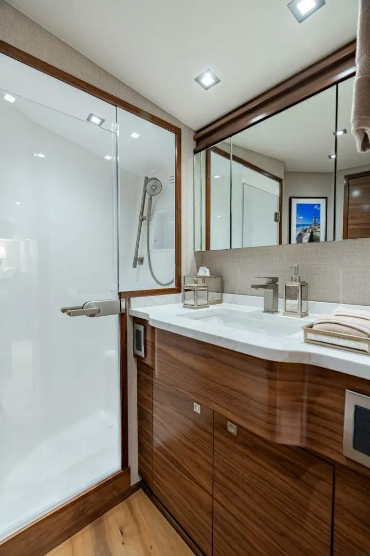 Slide: The Image of Viking 68 Convertible - Ensuite Head 2026 Viking 68 Convertible - 5609404