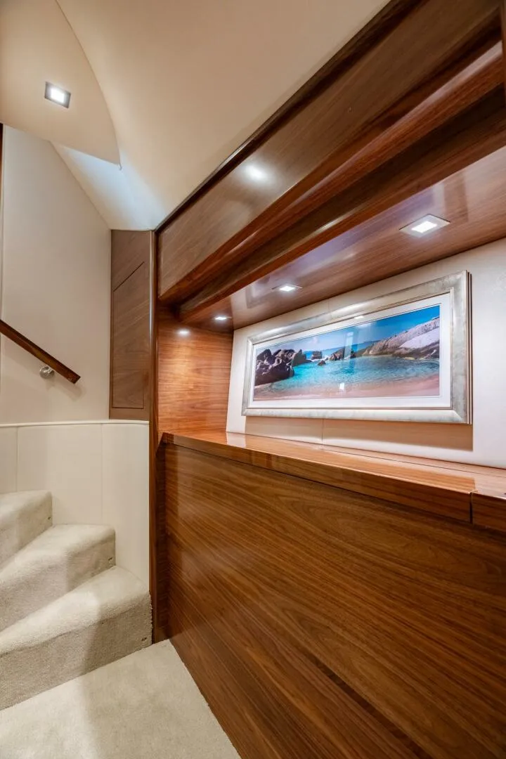 Slide: The Image of Viking 68 Convertible - Hallway 2026 Viking 68 Convertible - 5609406
