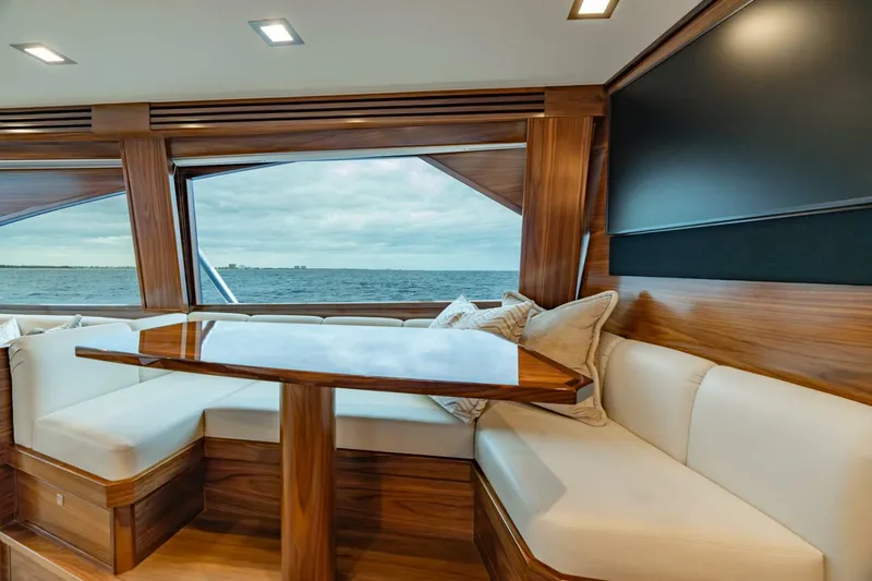 Slide: The Image of Viking 68 Convertible - Dinette 2026 Viking 68 Convertible - 5609440