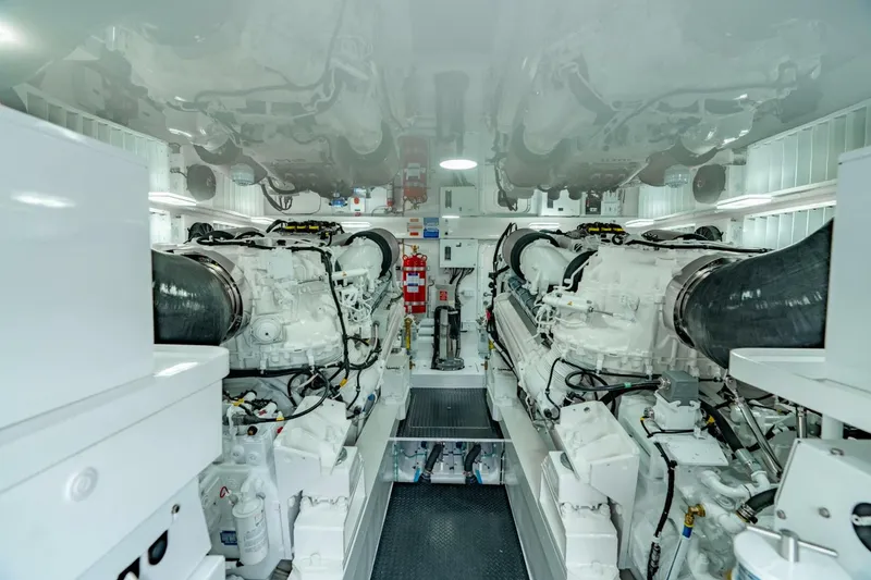 Slide: The Image of Viking 68 Convertible - Engine Room 2026 Viking 68 Convertible - 5609385